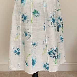 Linen Ann Taylor Skirt